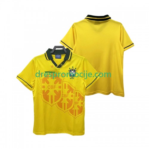 Brazil Dres Retro Domaći 1994 Kratkih Rukava Brazil Dres Retro Domaći 1994 Kratkih Rukava